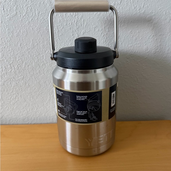 Yeti Rambler 1/2 Gallon Jug - Stainless Steel - Picture 2 of 2